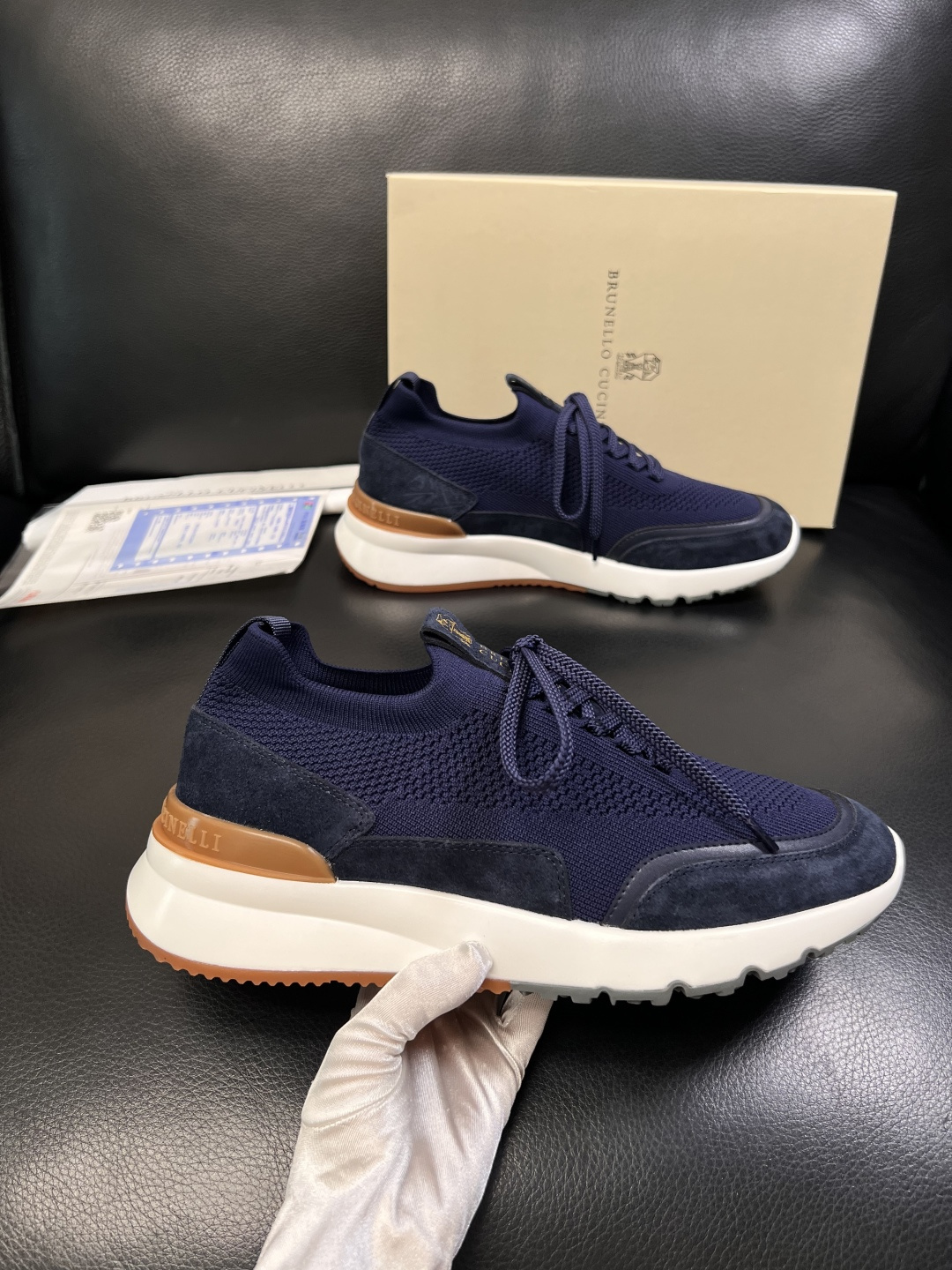 Brunello Cucinelli  高品质 顶级工艺品  BC  专柜同步原厂配置，意大利进口牛皮面