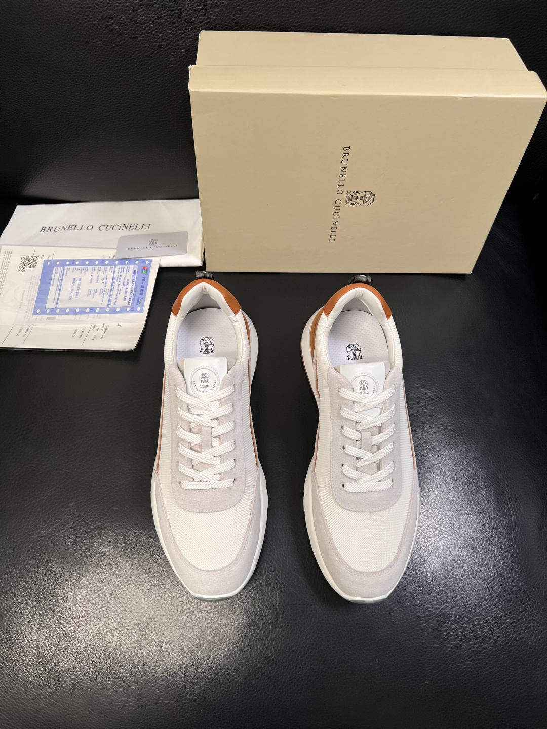 Brunello Cucinelli  高品质 顶级工艺品  BC  专柜同步原厂配置，意大利进口牛皮面