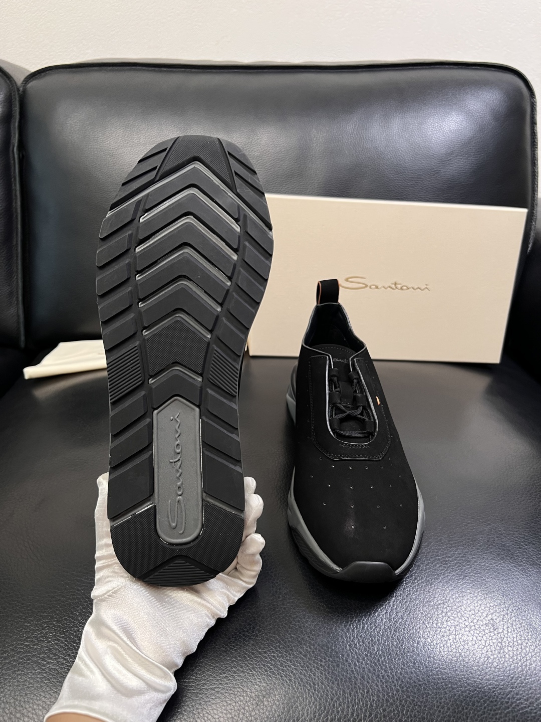 ⚠️只换码不退⚠️    Santoni  高品质  圣东尼   顶级工艺品  专柜新品同步，鞋面意大利