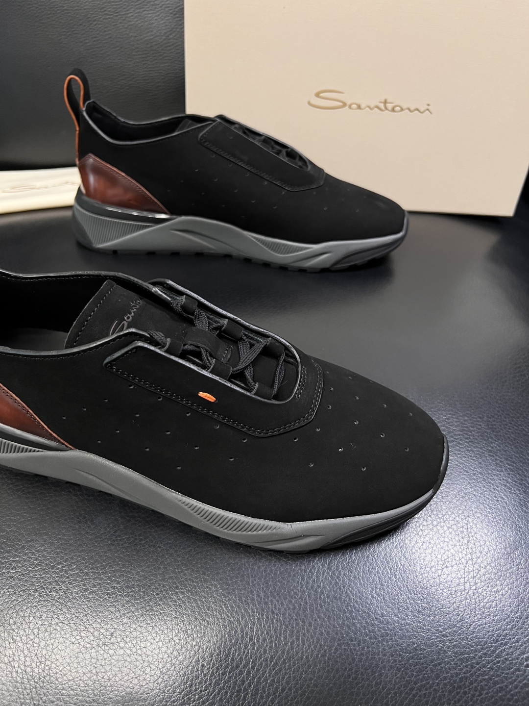 ⚠️只换码不退⚠️    Santoni  高品质  圣东尼   顶级工艺品  专柜新品同步，鞋面意大利