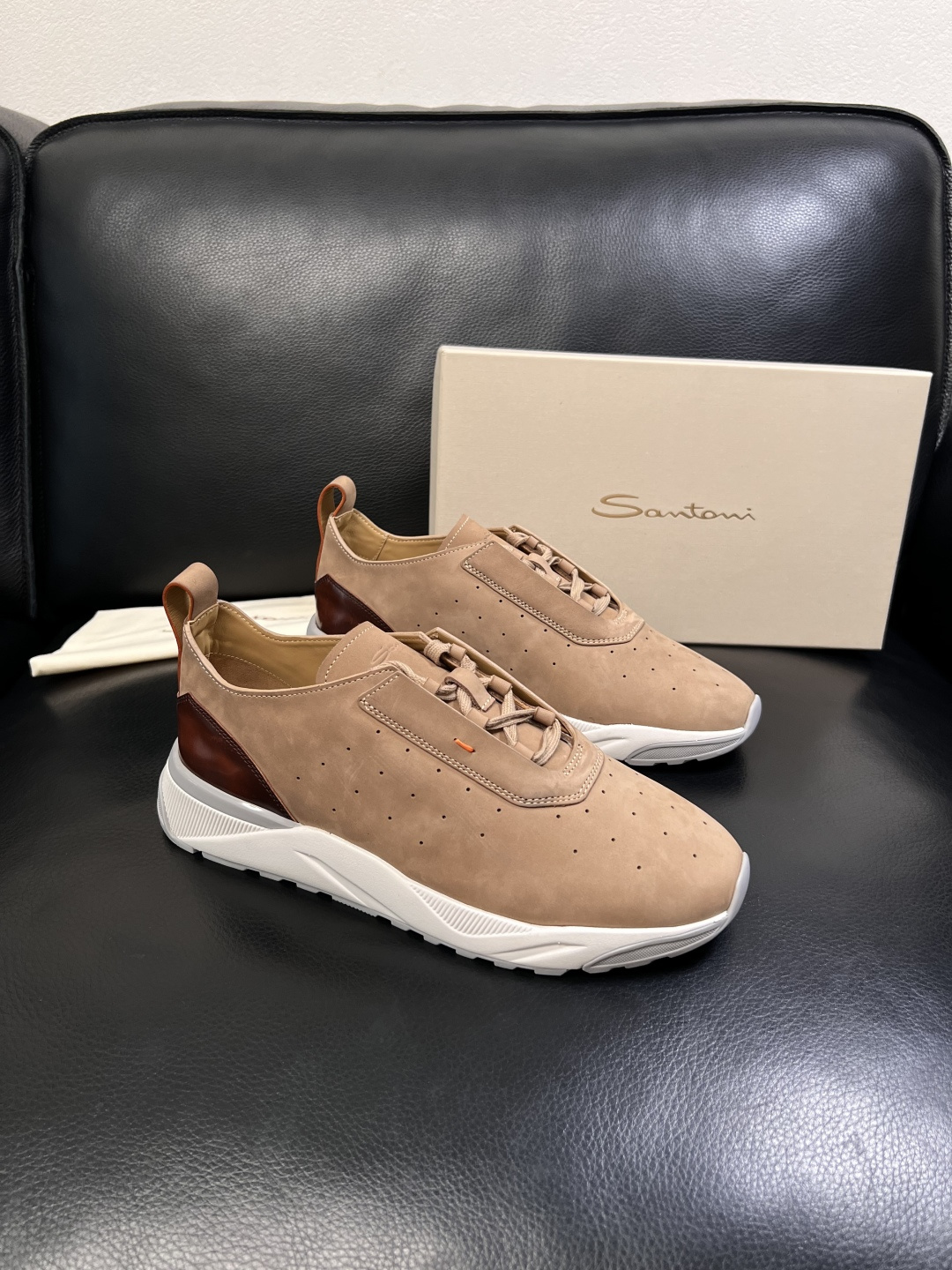 ⚠️只换码不退⚠️    Santoni  高品质  圣东尼   顶级工艺品  专柜新品同步，鞋面意大利