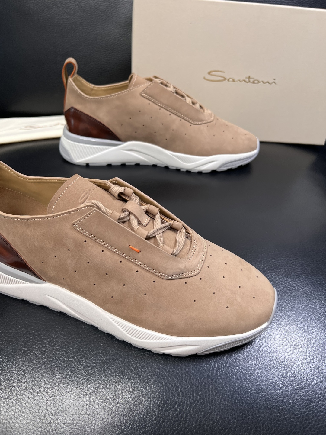 ⚠️只换码不退⚠️    Santoni  高品质  圣东尼   顶级工艺品  专柜新品同步，鞋面意大利