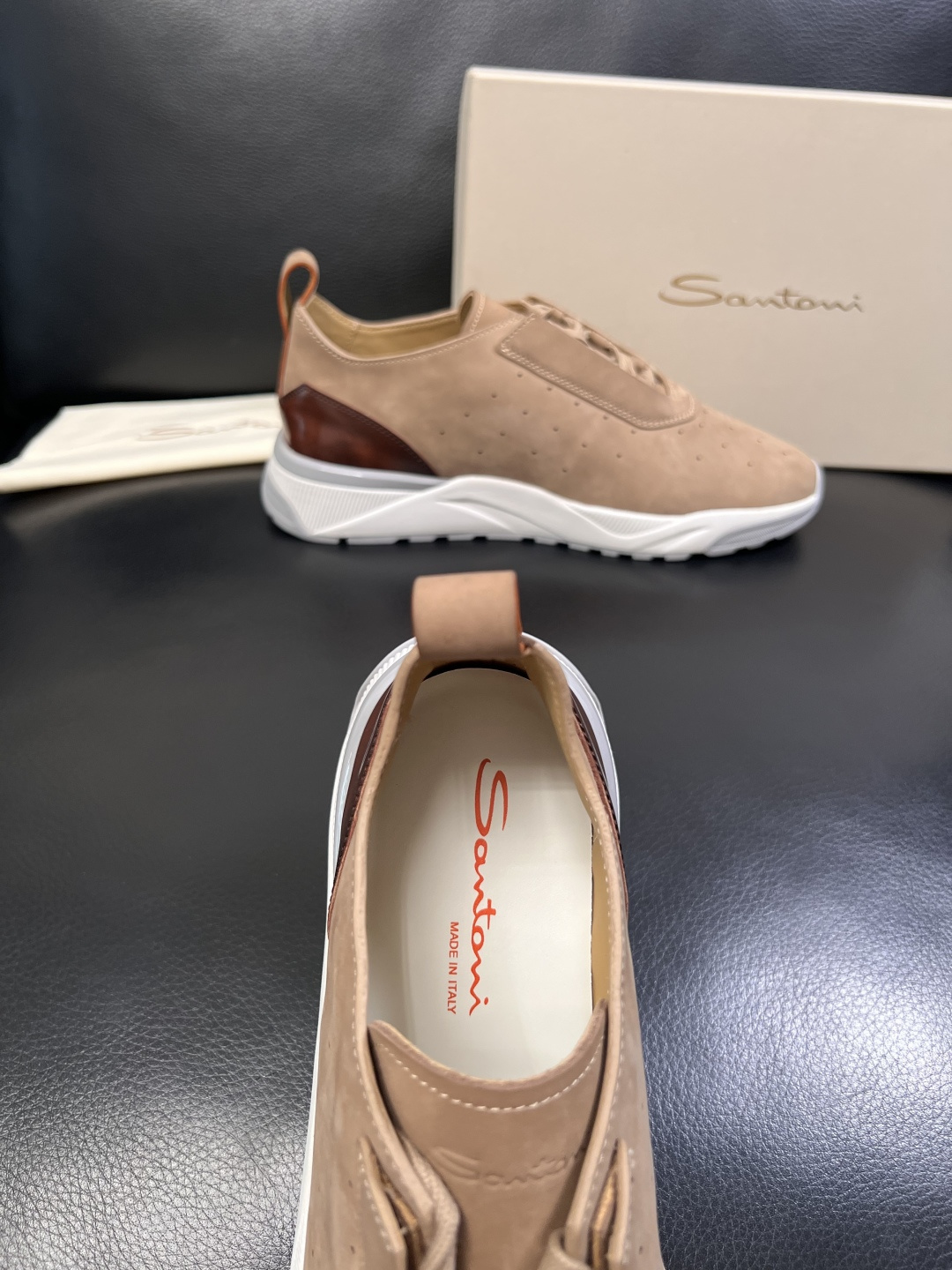 ⚠️只换码不退⚠️    Santoni  高品质  圣东尼   顶级工艺品  专柜新品同步，鞋面意大利