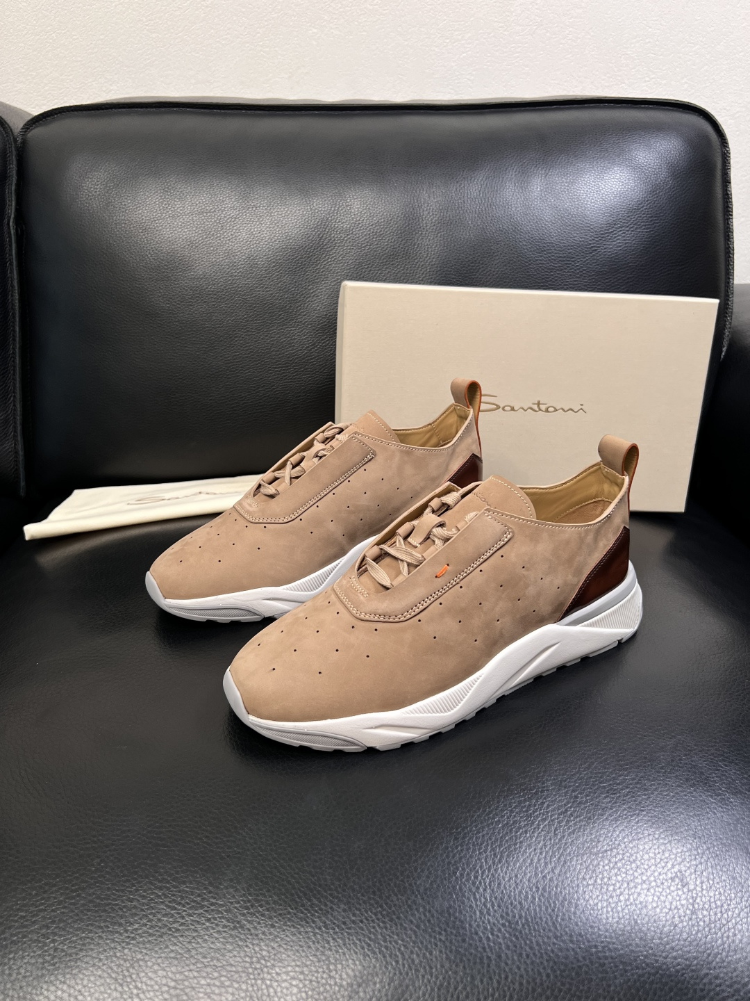 ⚠️只换码不退⚠️    Santoni  高品质  圣东尼   顶级工艺品  专柜新品同步，鞋面意大利