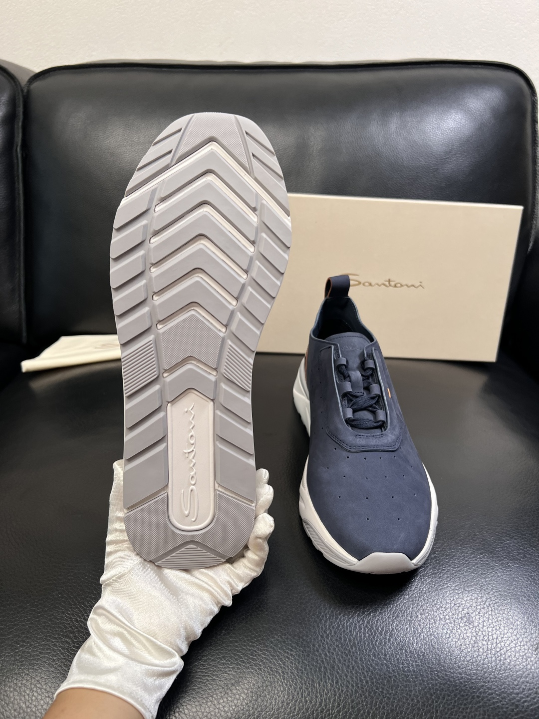 ⚠️只换码不退⚠️    Santoni  高品质  圣东尼   顶级工艺品  专柜新品同步，鞋面意大利