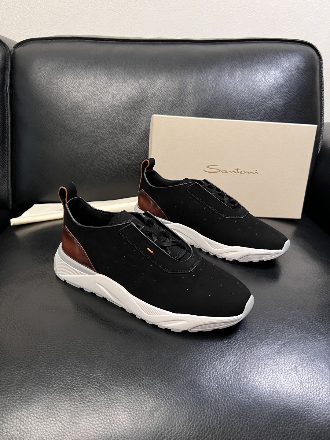 ⚠️只换码不退⚠️    Santoni  高品质  圣东尼   顶级工艺品  专柜新品同步，鞋面意大利