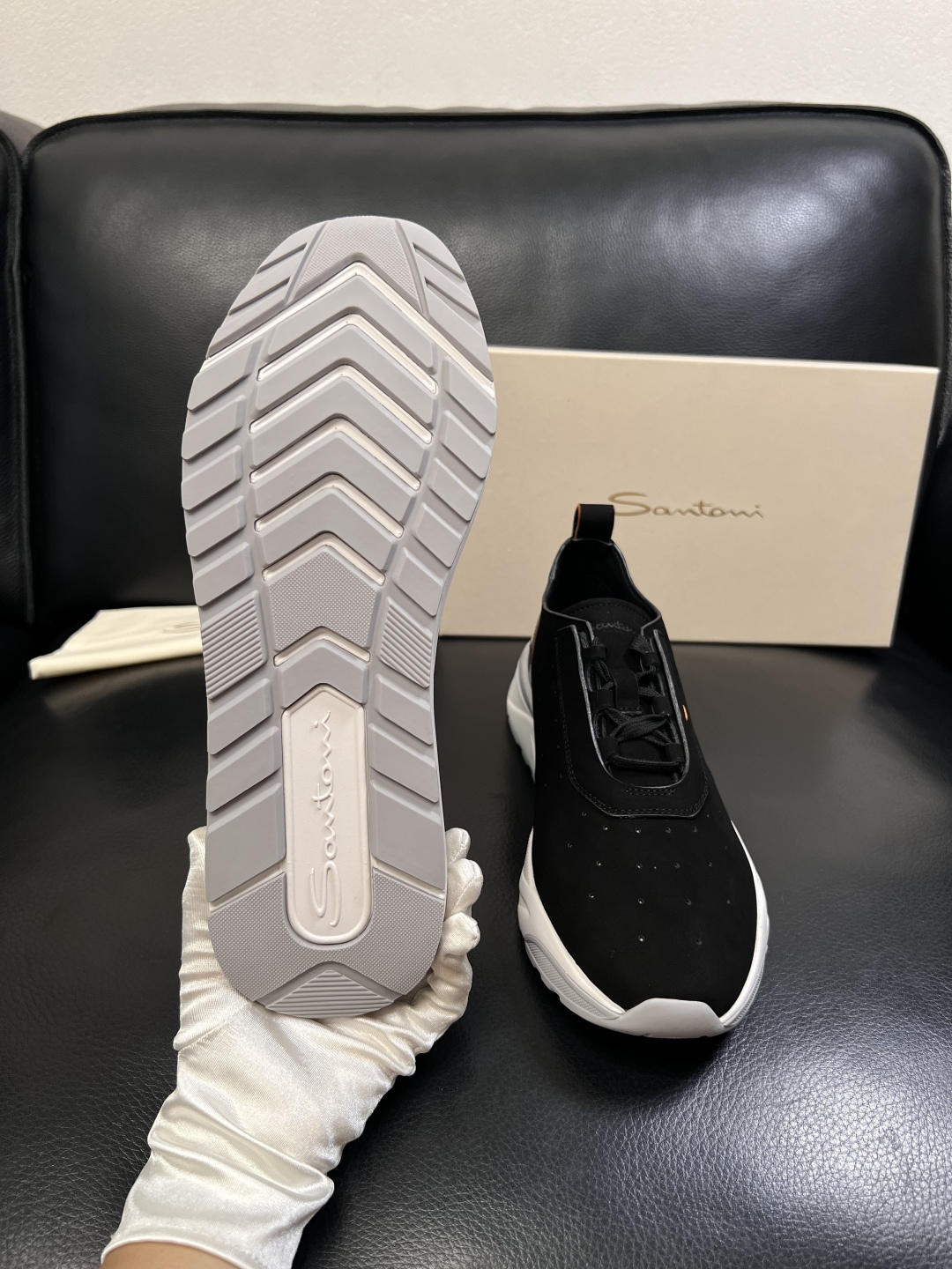 ⚠️只换码不退⚠️    Santoni  高品质  圣东尼   顶级工艺品  专柜新品同步，鞋面意大利