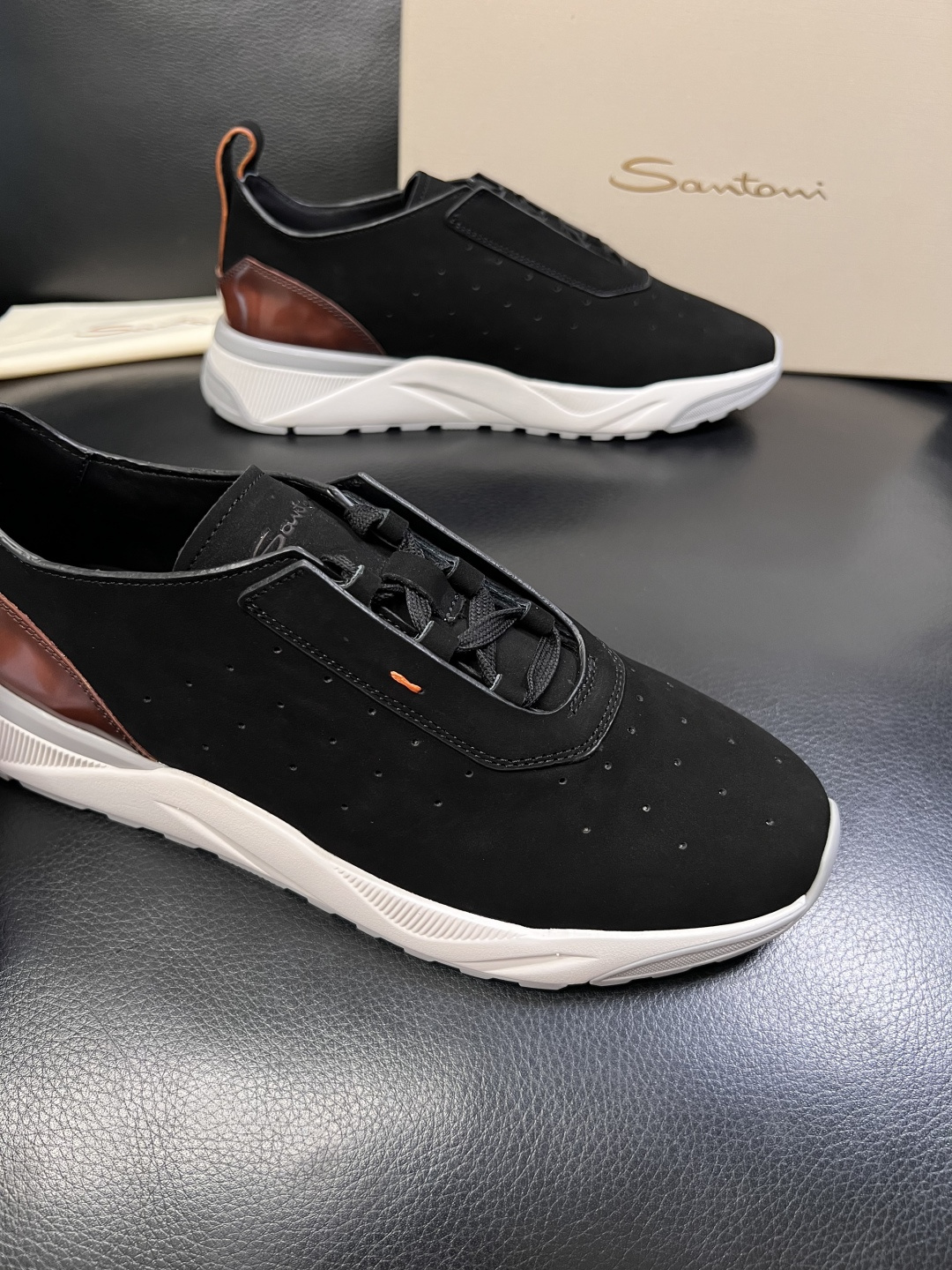 ⚠️只换码不退⚠️    Santoni  高品质  圣东尼   顶级工艺品  专柜新品同步，鞋面意大利