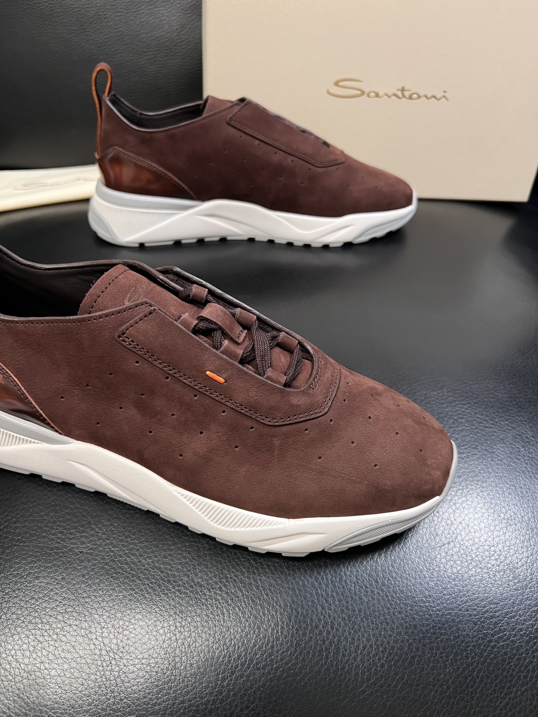 ⚠️只换码不退⚠️    Santoni  高品质  圣东尼   顶级工艺品  专柜新品同步，鞋面意大利