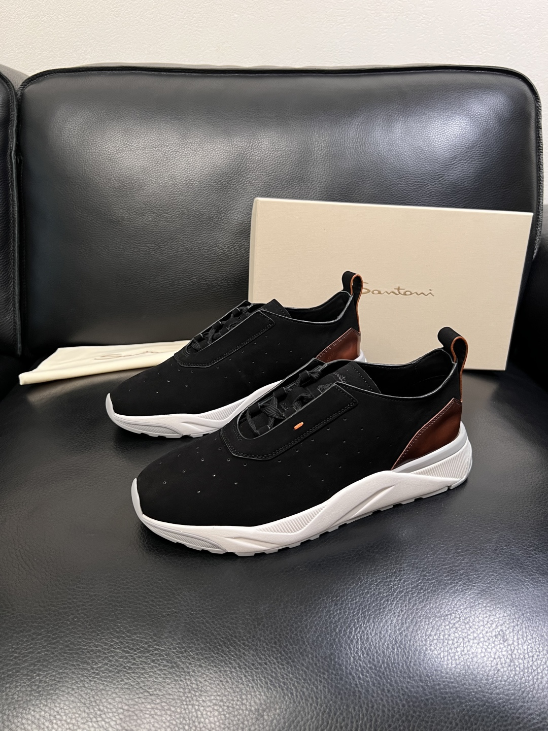 ⚠️只换码不退⚠️    Santoni  高品质  圣东尼   顶级工艺品  专柜新品同步，鞋面意大利