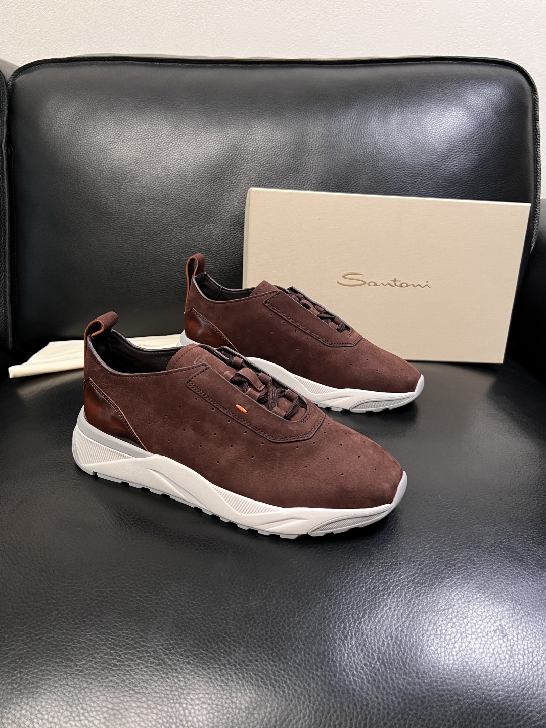 ⚠️只换码不退⚠️    Santoni  高品质  圣东尼   顶级工艺品  专柜新品同步，鞋面意大利