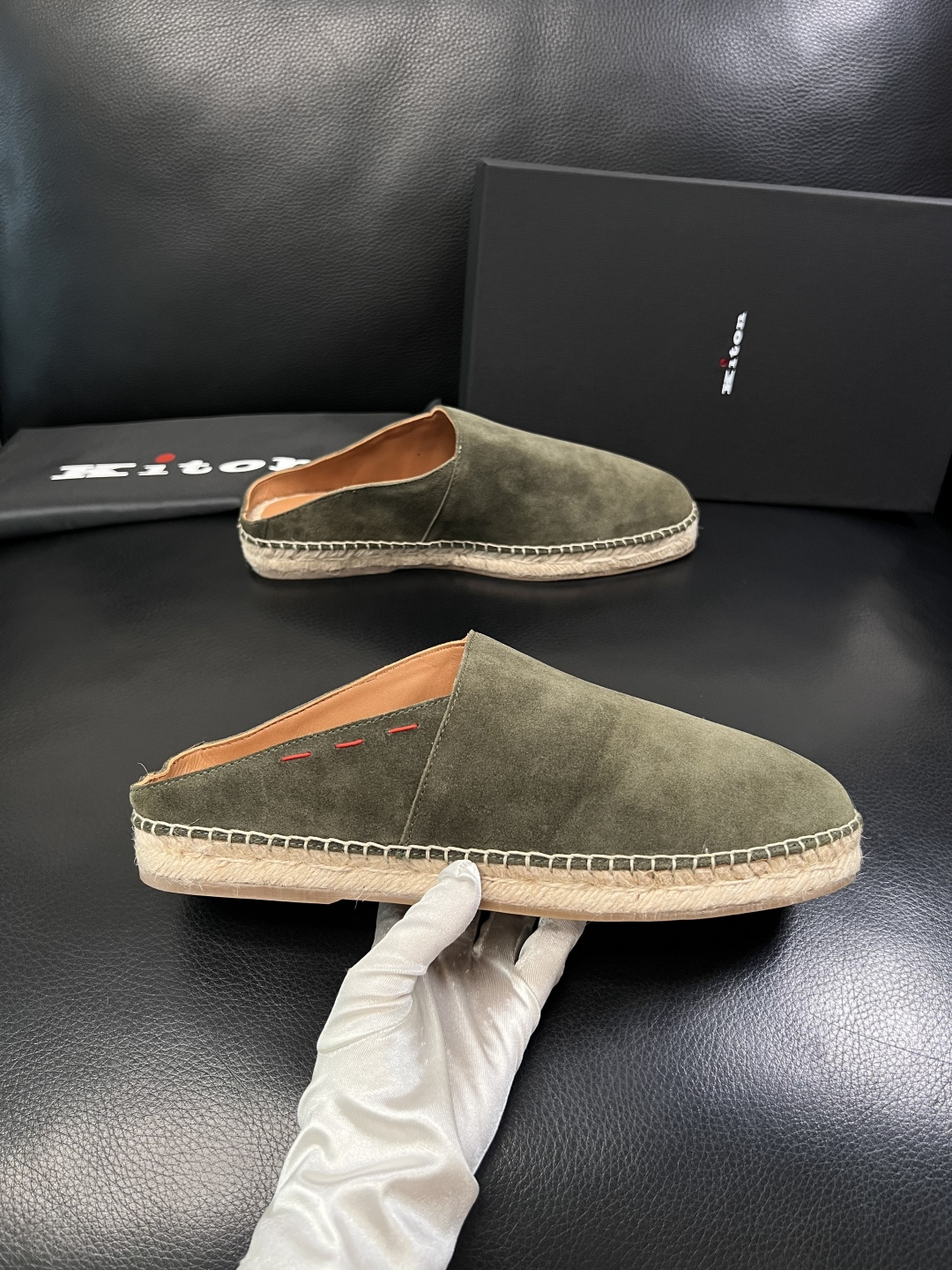 ⚠️只换码不退⚠️    kiton  高品质   顶级工艺品  专柜新品同步，鞋面意大利进口牛皮面料，