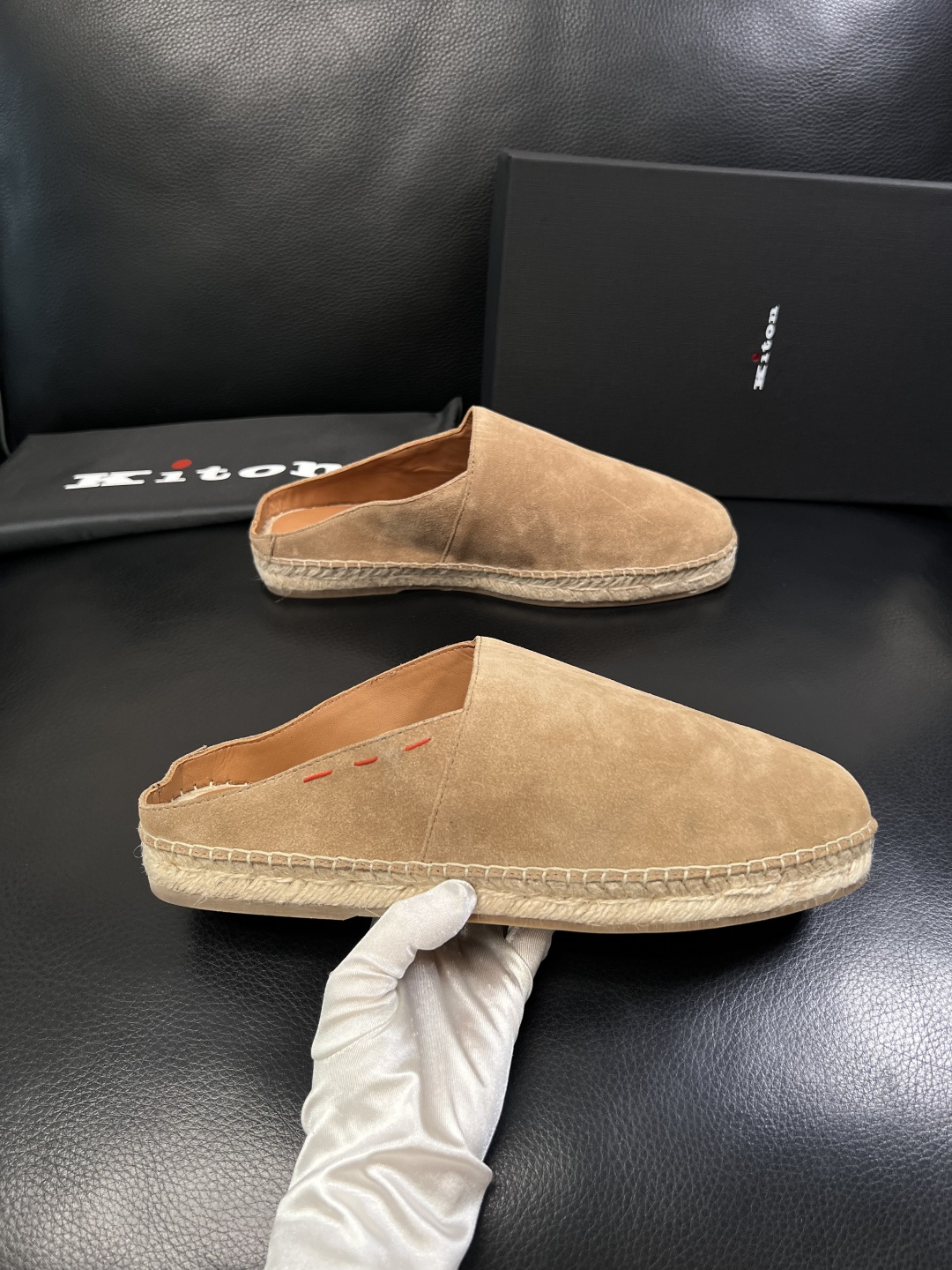 ⚠️只换码不退⚠️    kiton  高品质   顶级工艺品  专柜新品同步，鞋面意大利进口牛皮面料，