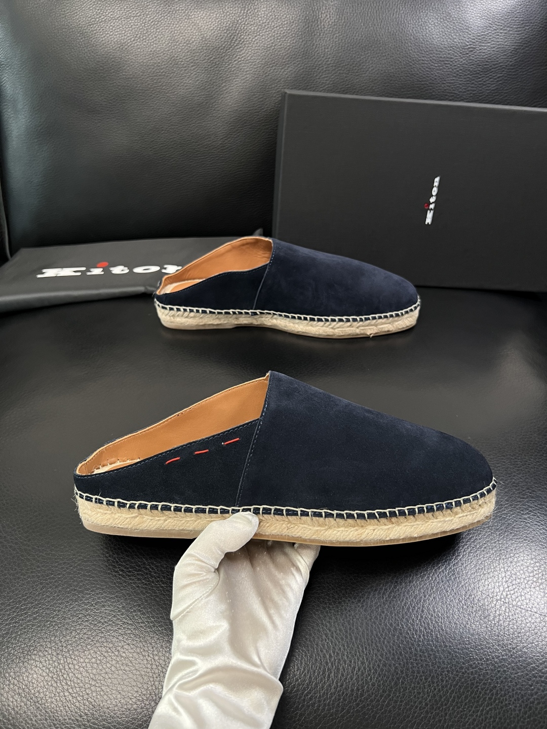 ⚠️只换码不退⚠️    kiton  高品质   顶级工艺品  专柜新品同步，鞋面意大利进口牛皮面料，