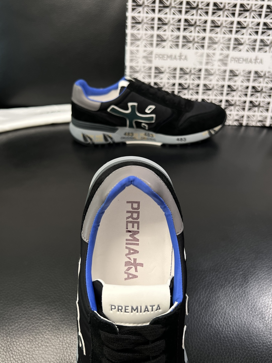 ⚠️只换码不退⚠️   PREMIATA 高品质   顶级工艺品  普瑞米亚达 小牛皮低帮运动鞋本款运动