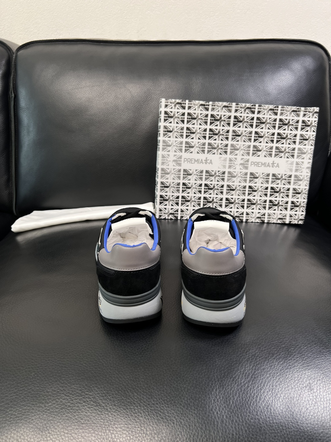 ⚠️只换码不退⚠️   PREMIATA 高品质   顶级工艺品  普瑞米亚达 小牛皮低帮运动鞋本款运动