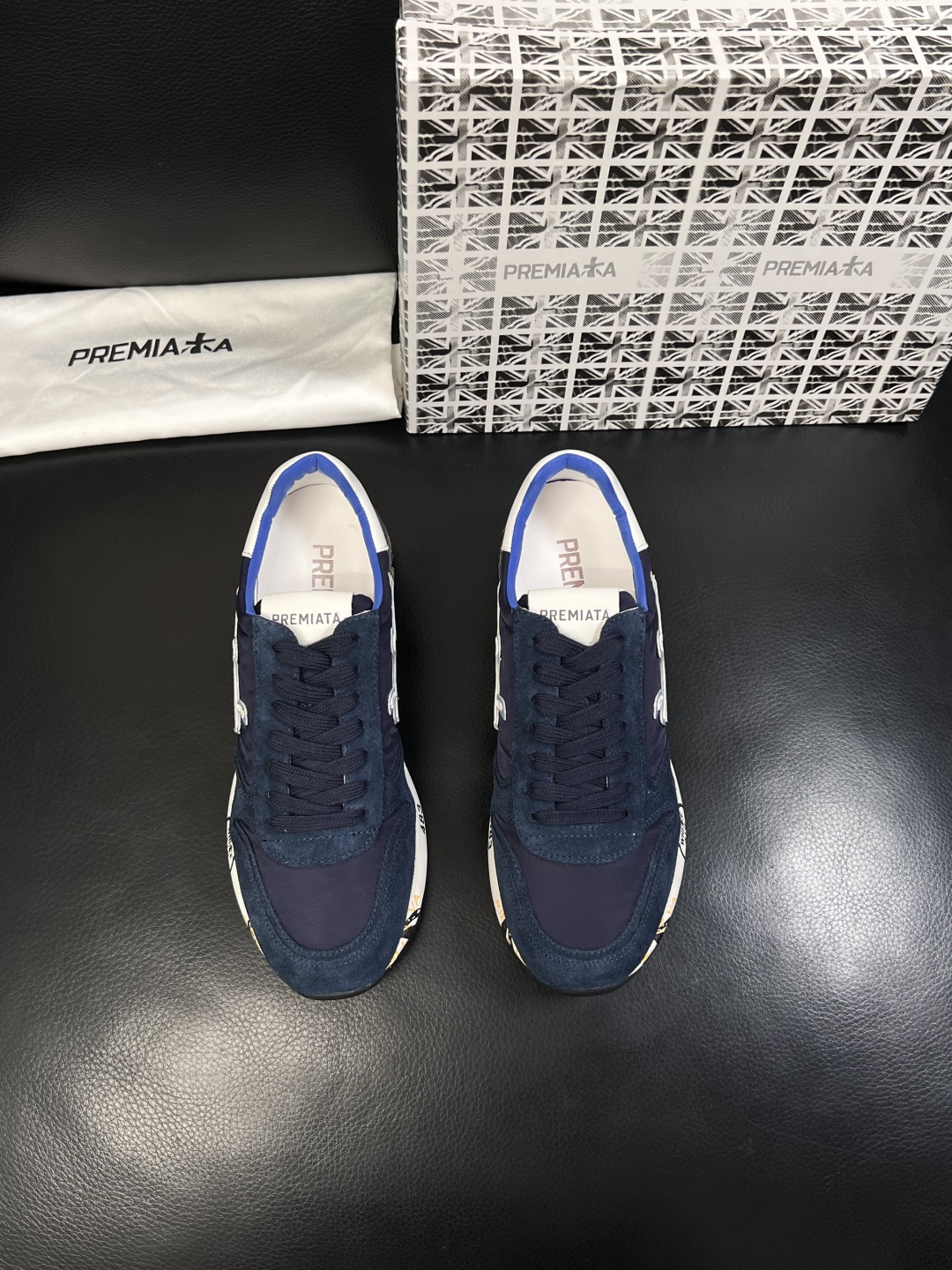 ⚠️只换码不退⚠️   PREMIATA 高品质   顶级工艺品  普瑞米亚达 小牛皮低帮运动鞋本款运动