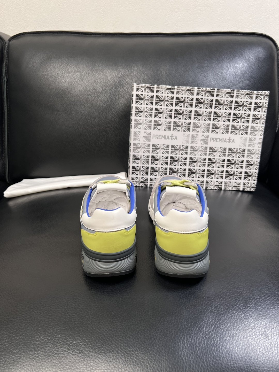 ⚠️只换码不退⚠️   PREMIATA 高品质   顶级工艺品  普瑞米亚达 小牛皮低帮运动鞋本款运动