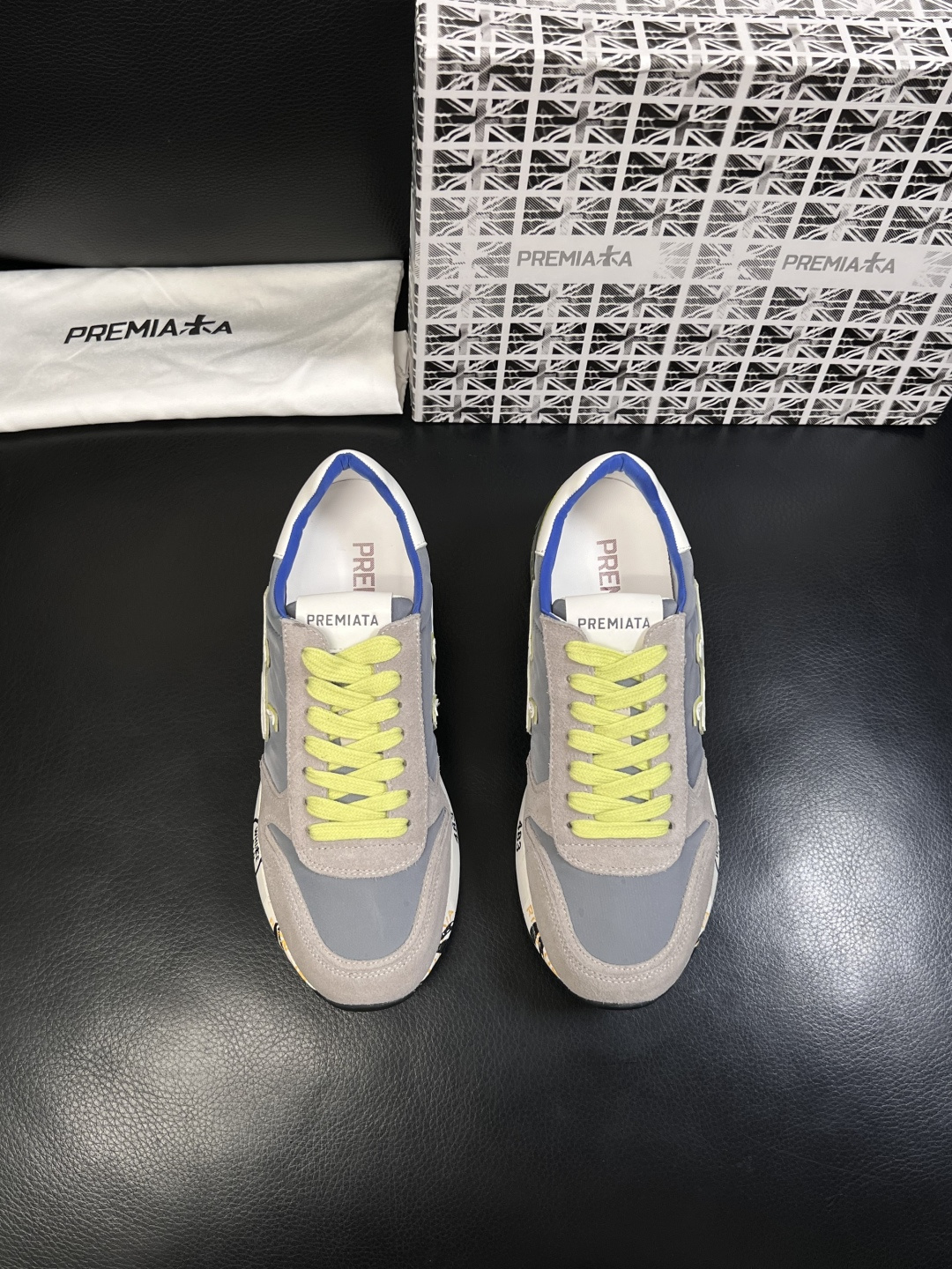 ⚠️只换码不退⚠️   PREMIATA 高品质   顶级工艺品  普瑞米亚达 小牛皮低帮运动鞋本款运动