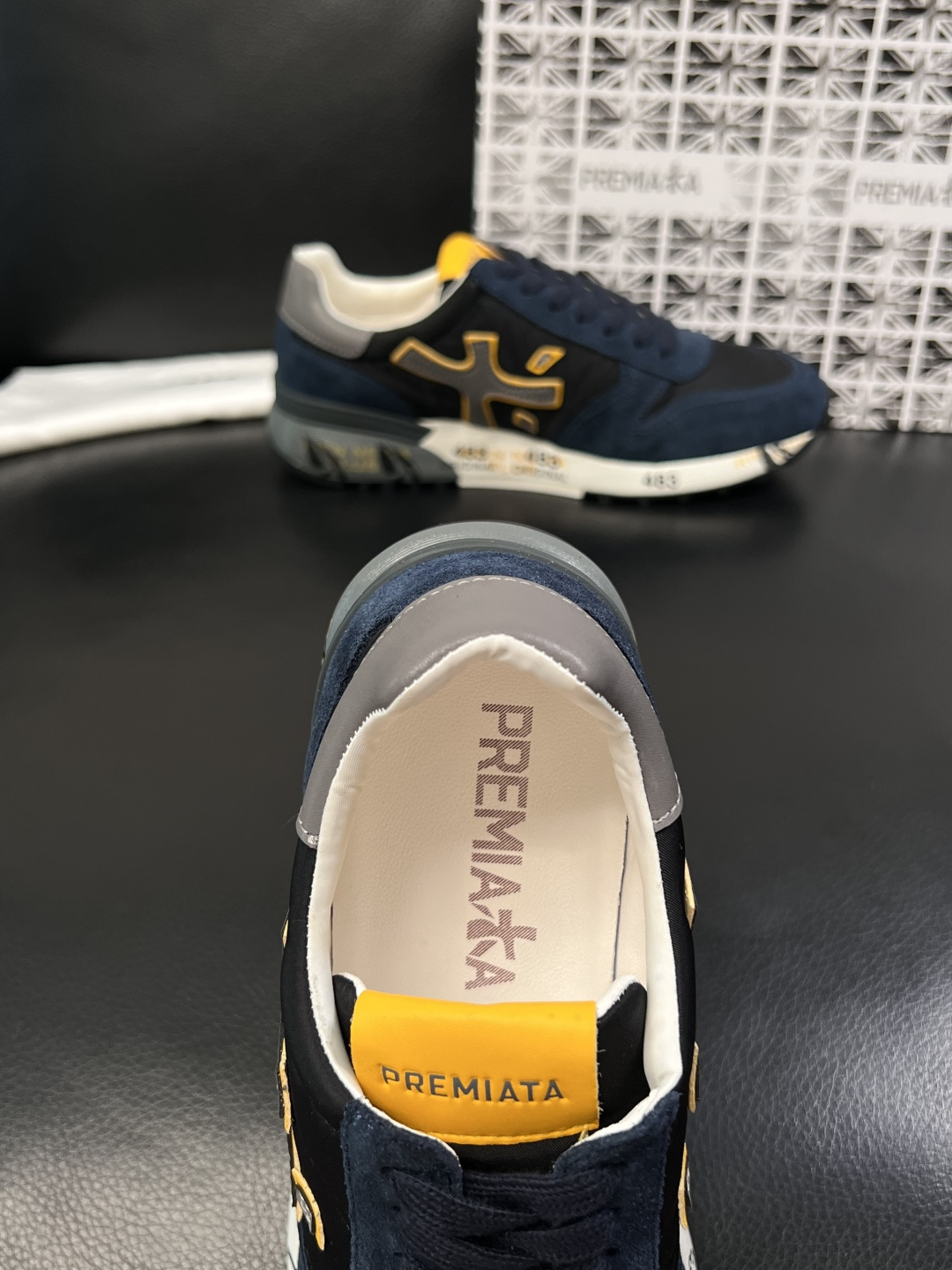 ⚠️只换码不退⚠️   PREMIATA 高品质   顶级工艺品  普瑞米亚达 小牛皮低帮运动鞋本款运动