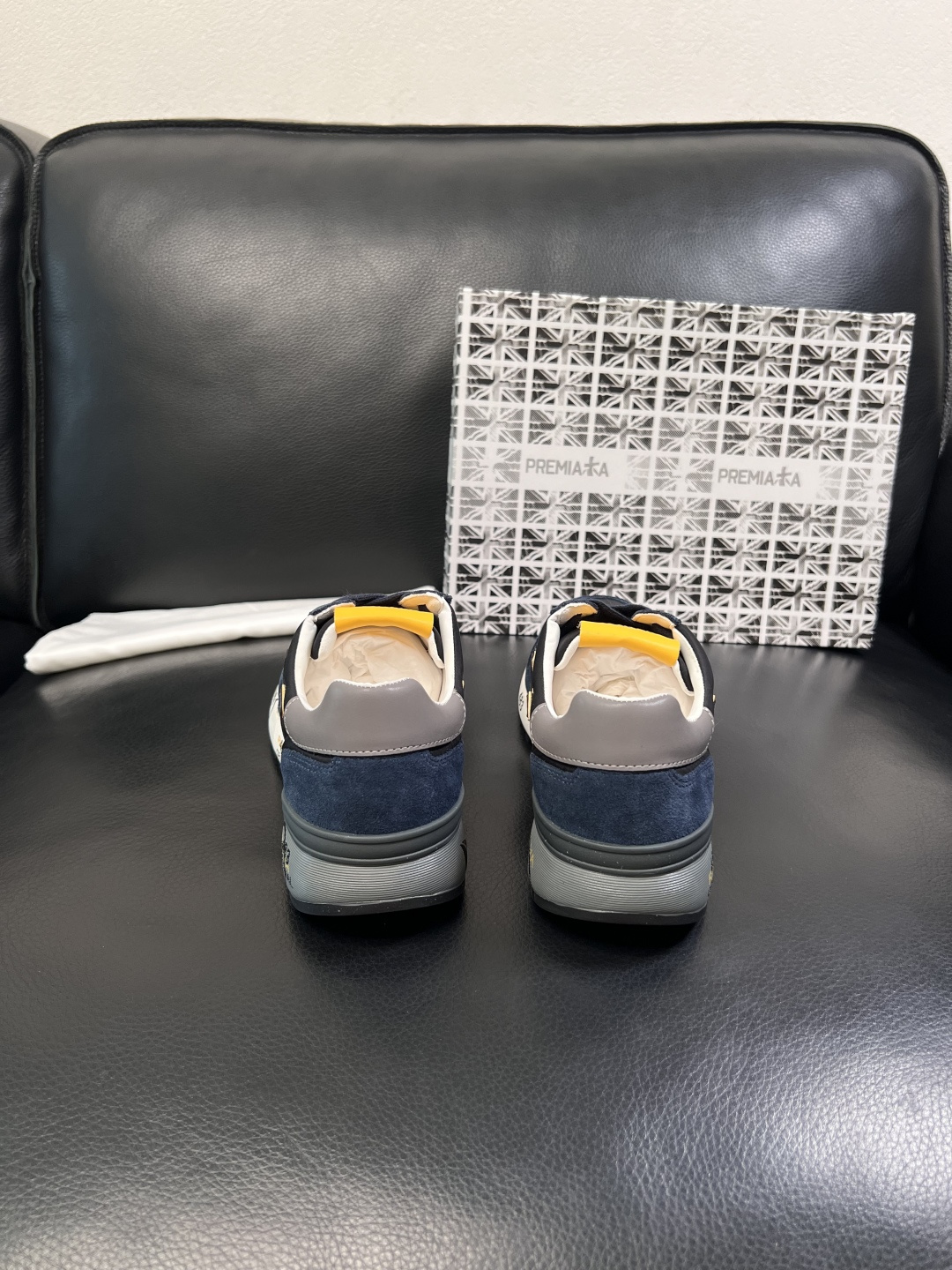 ⚠️只换码不退⚠️   PREMIATA 高品质   顶级工艺品  普瑞米亚达 小牛皮低帮运动鞋本款运动