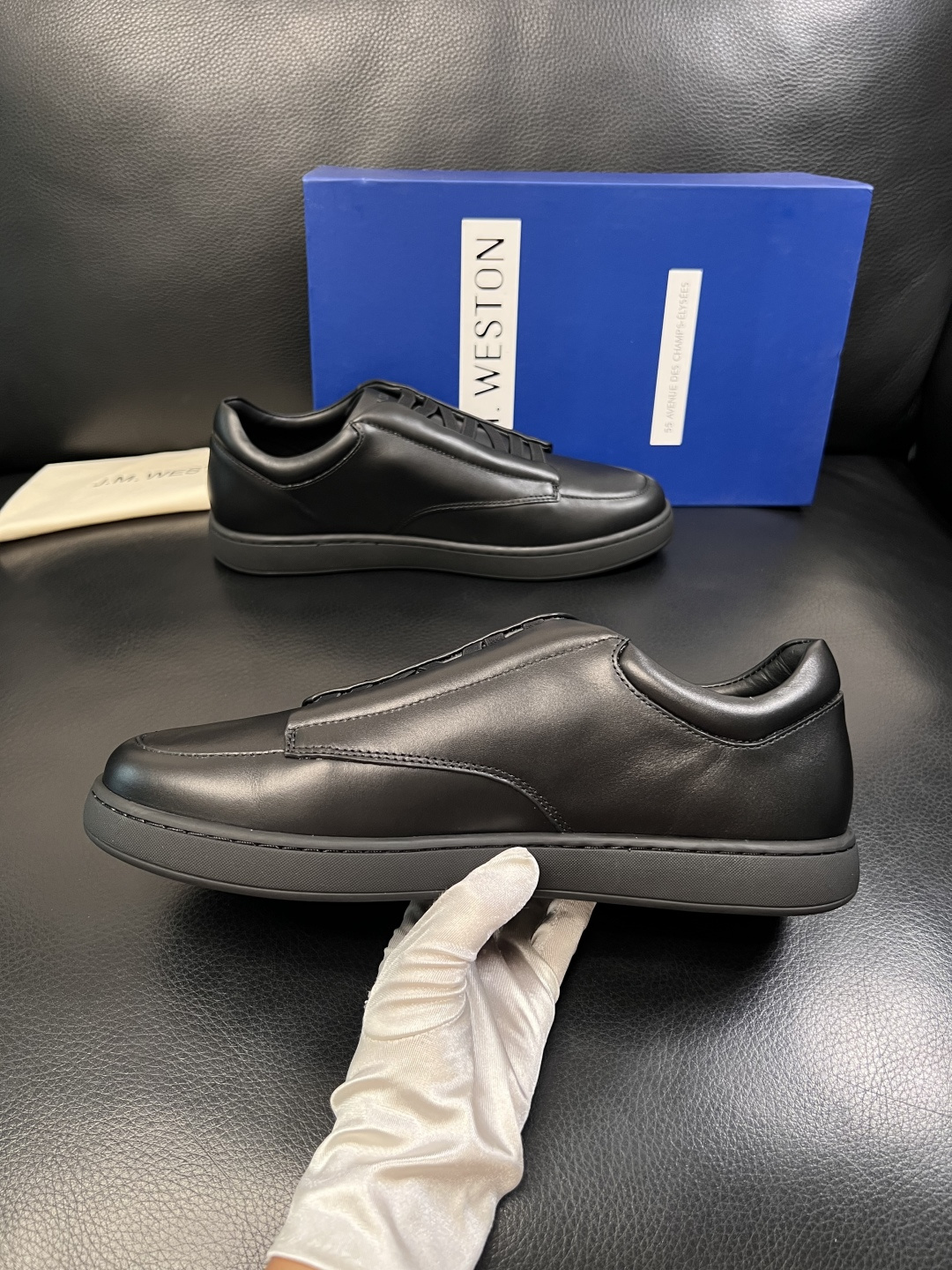 ⚠️只换码不退⚠️   J.M.WESTON  高品质  顶级工艺品  专柜新品同步，鞋面意大利进口牛皮