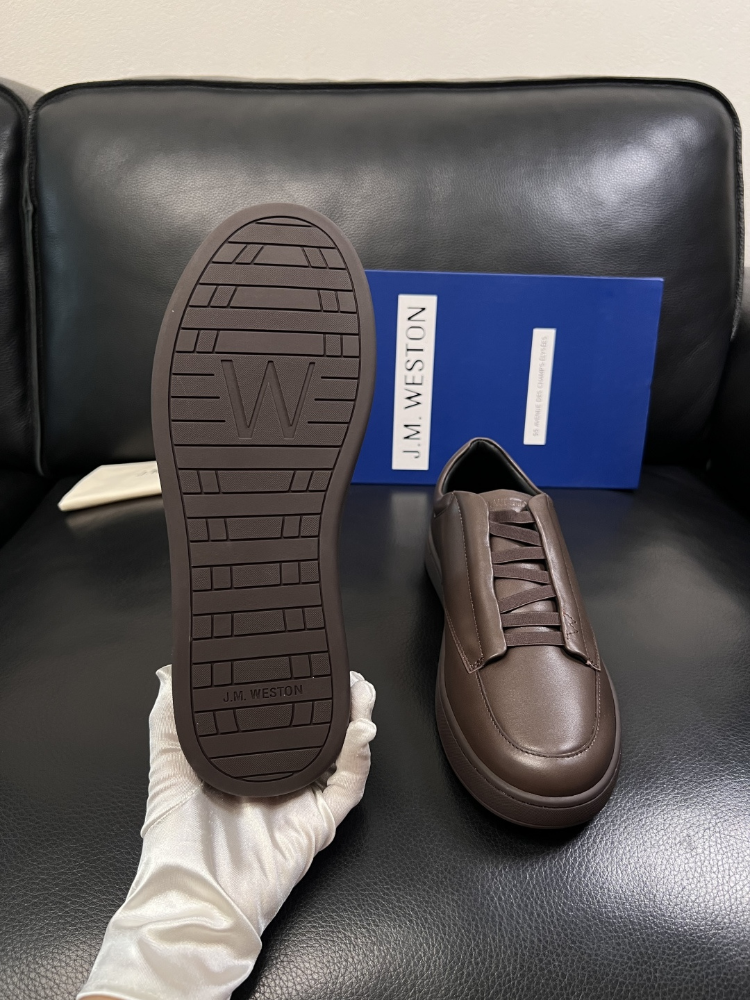⚠️只换码不退⚠️   J.M.WESTON  高品质  顶级工艺品  专柜新品同步，鞋面意大利进口牛皮
