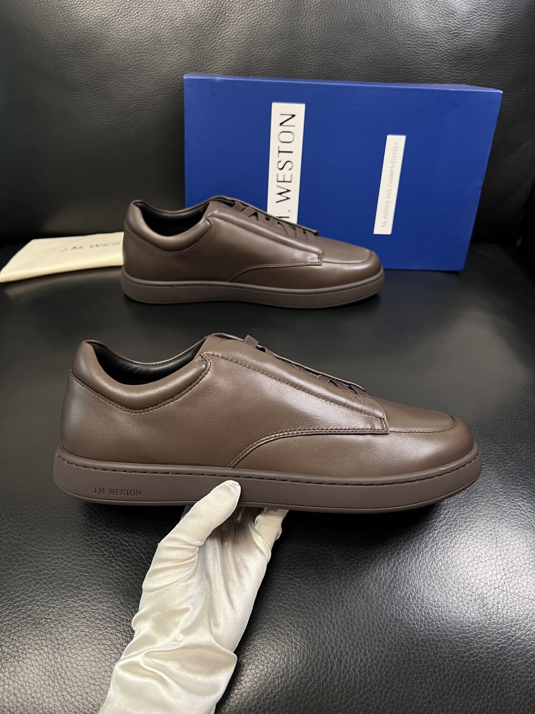 ⚠️只换码不退⚠️   J.M.WESTON  高品质  顶级工艺品  专柜新品同步，鞋面意大利进口牛皮