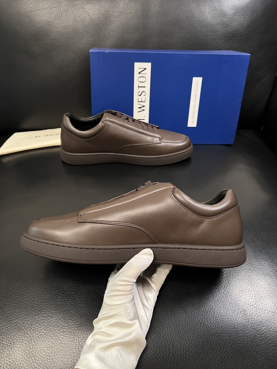 ⚠️只换码不退⚠️   J.M.WESTON  高品质  顶级工艺品  专柜新品同步，鞋面意大利进口牛皮