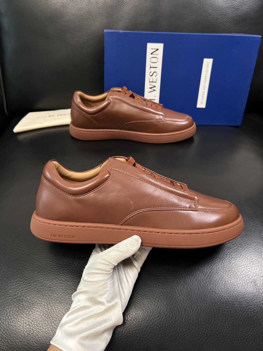 ⚠️只换码不退⚠️   J.M.WESTON  高品质  顶级工艺品  专柜新品同步，鞋面意大利进口牛皮