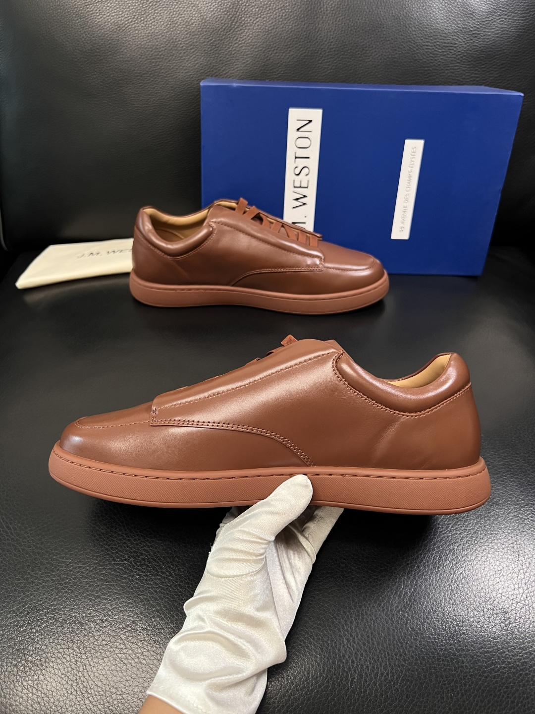 ⚠️只换码不退⚠️   J.M.WESTON  高品质  顶级工艺品  专柜新品同步，鞋面意大利进口牛皮