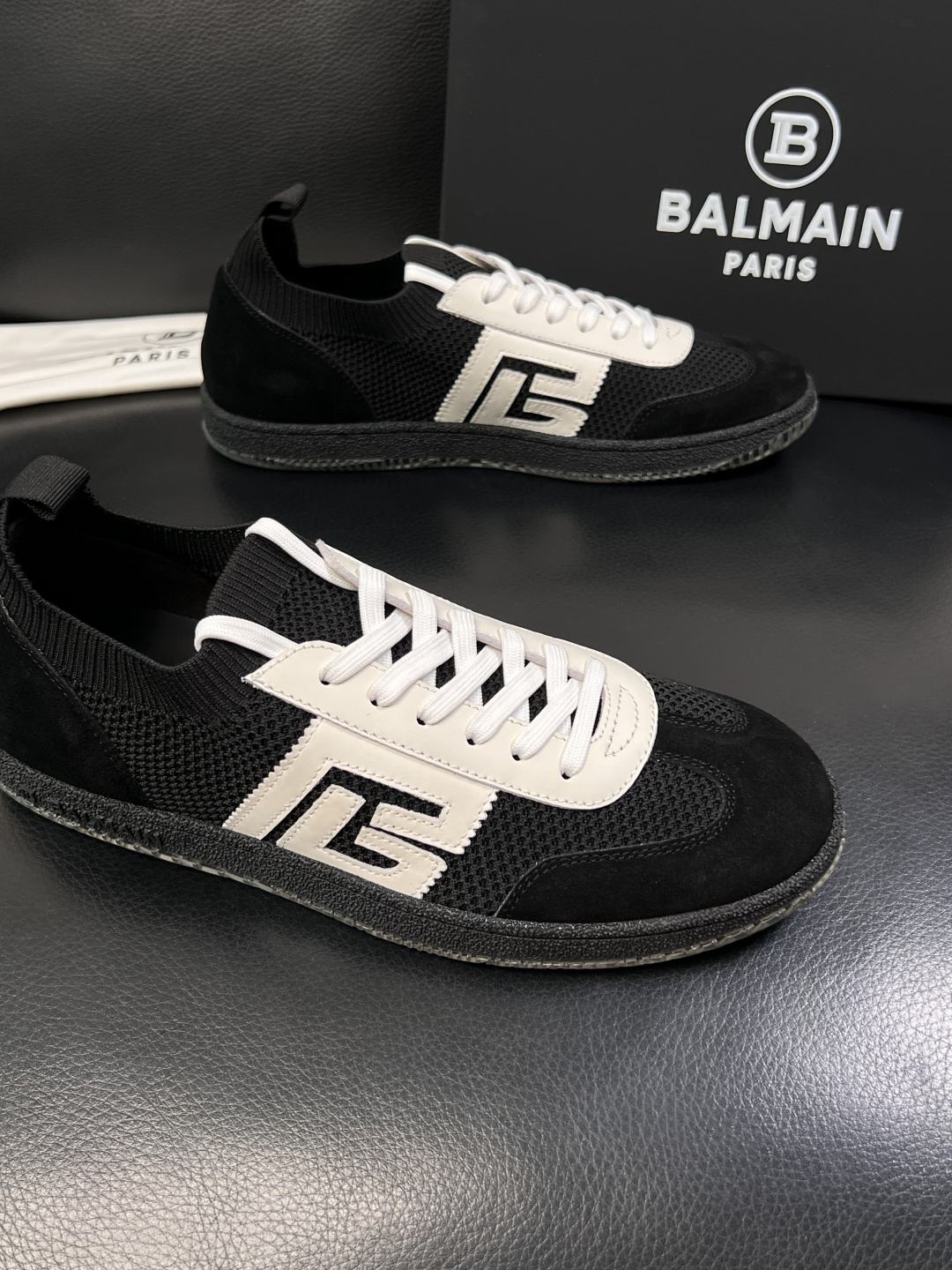 ⚠️只换码不退⚠️    BALMAIN  高品质  顶级工艺品  巴尔曼  专柜新品同步，鞋面意大利进
