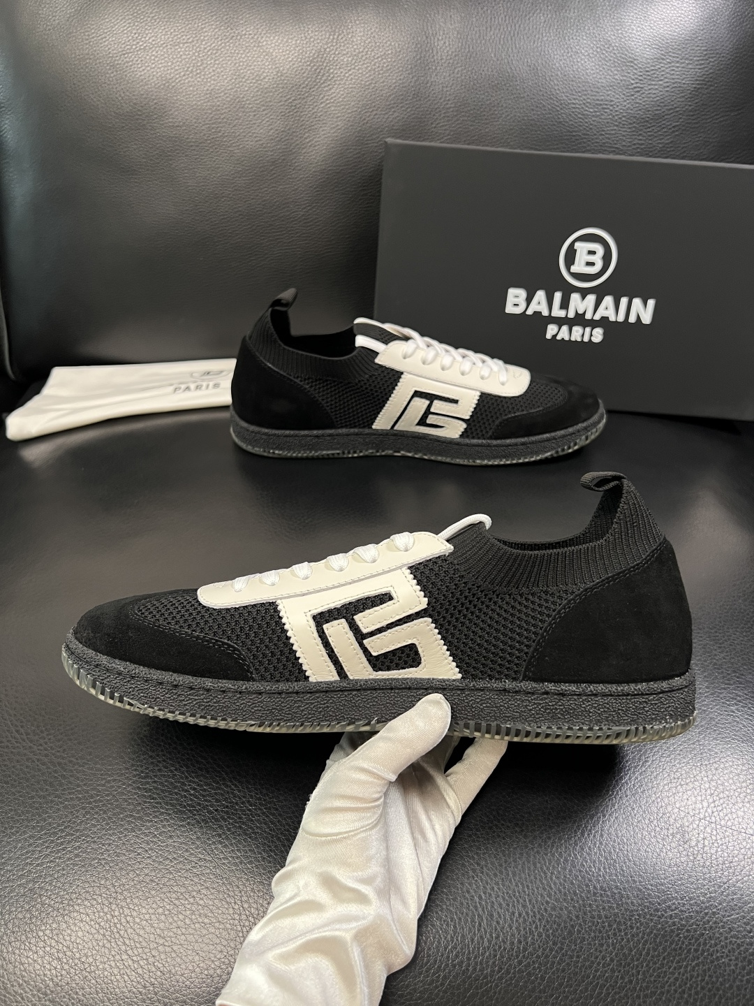 ⚠️只换码不退⚠️    BALMAIN  高品质  顶级工艺品  巴尔曼  专柜新品同步，鞋面意大利进