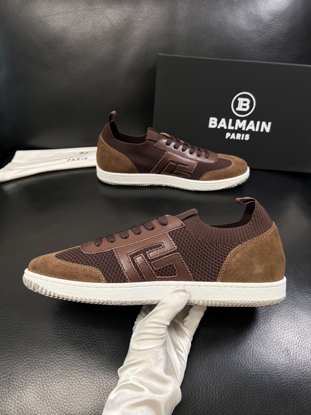 ⚠️只换码不退⚠️    BALMAIN  高品质  顶级工艺品  巴尔曼  专柜新品同步，鞋面意大利进