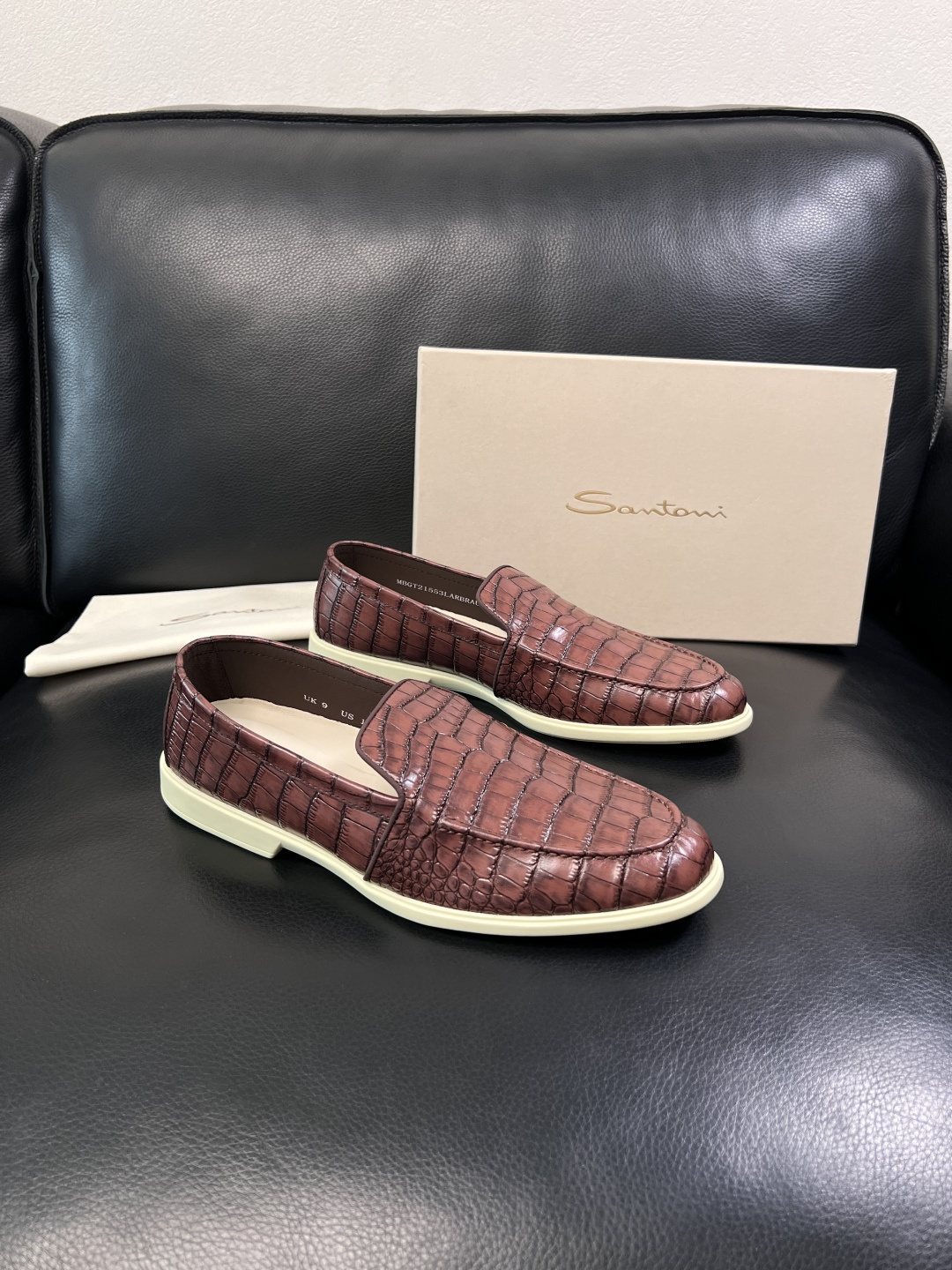 ⚠️只换码不退⚠️    Santoni  高品质    顶级工艺品  圣东尼  专柜新品同步，鞋面意大