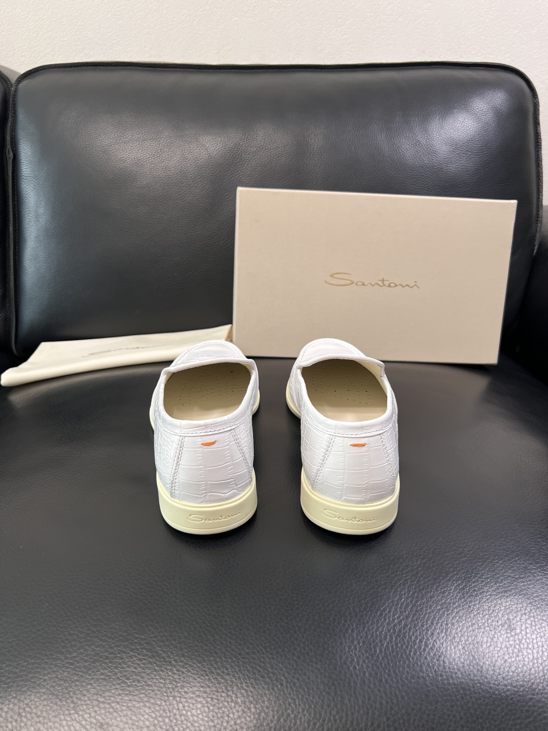 ⚠️只换码不退⚠️    Santoni  高品质    顶级工艺品  圣东尼  专柜新品同步，鞋面意大
