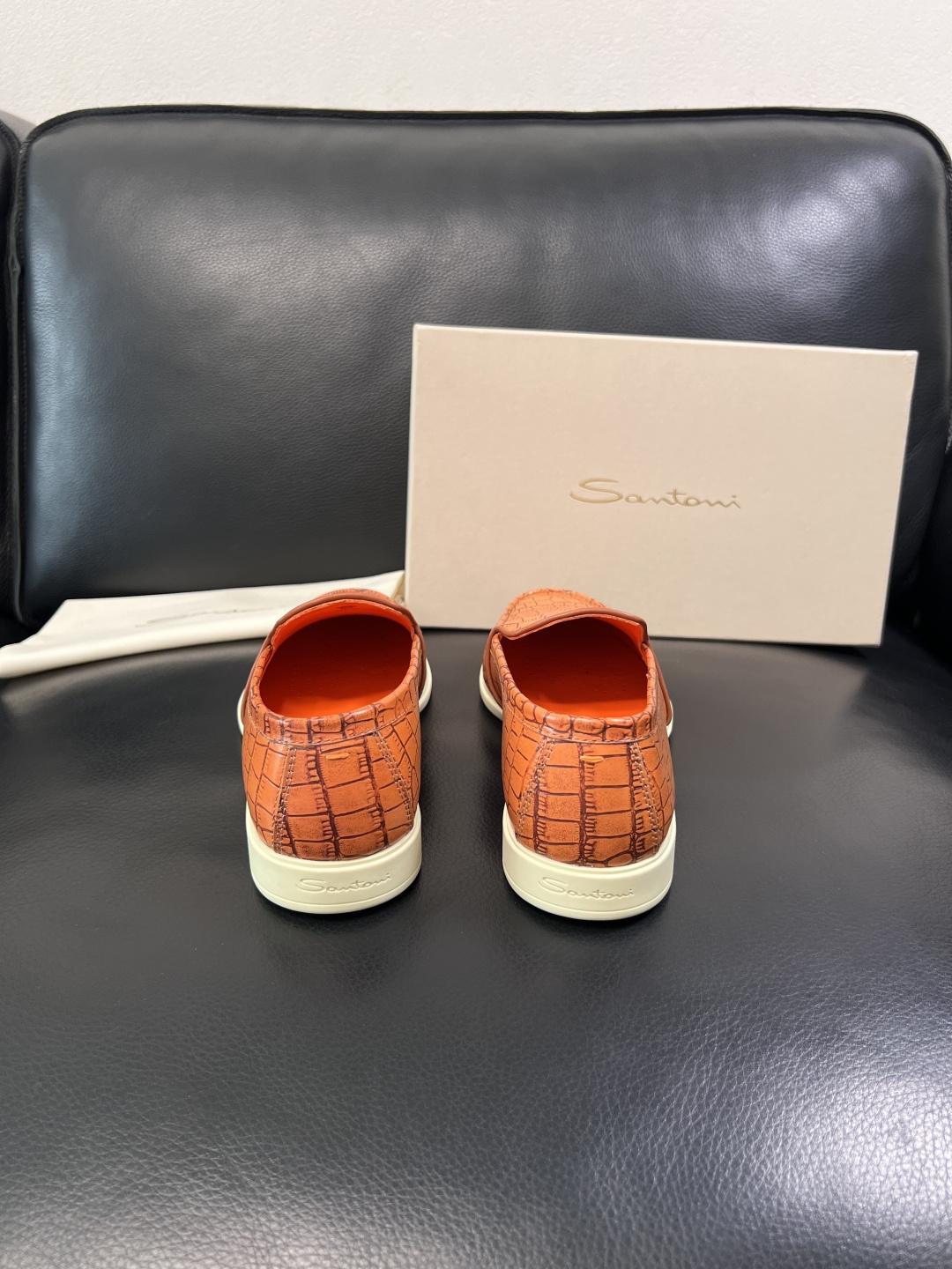 ⚠️只换码不退⚠️    Santoni  高品质    顶级工艺品  圣东尼  专柜新品同步，鞋面意大