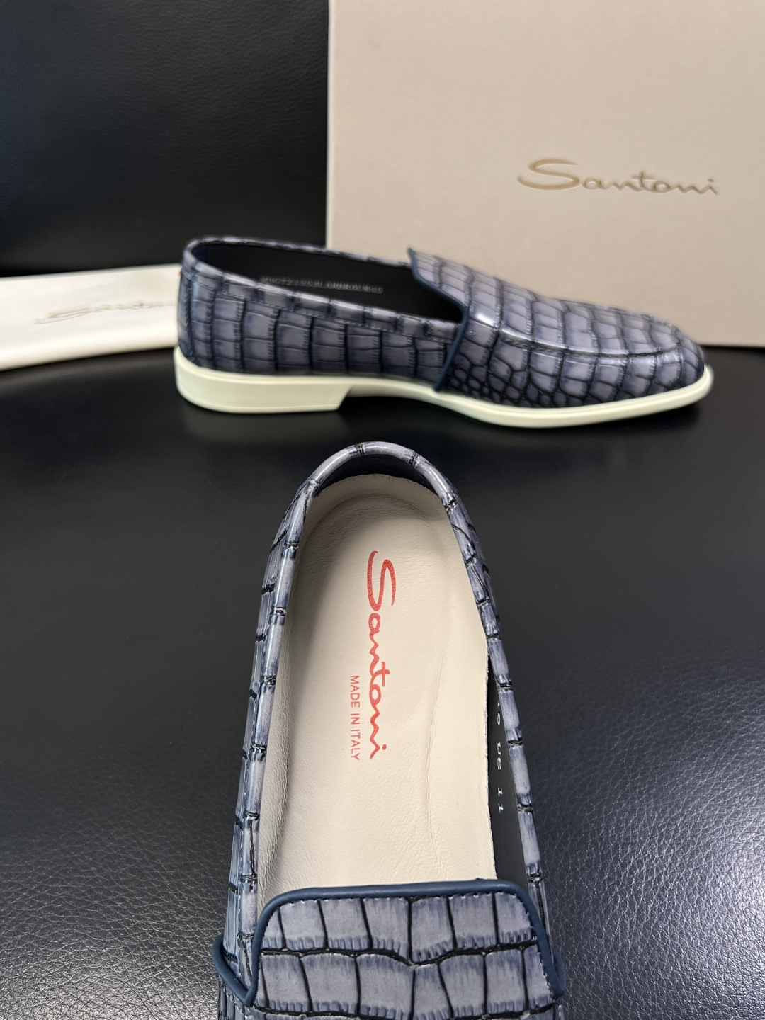 ⚠️只换码不退⚠️    Santoni  高品质    顶级工艺品  圣东尼  专柜新品同步，鞋面意大