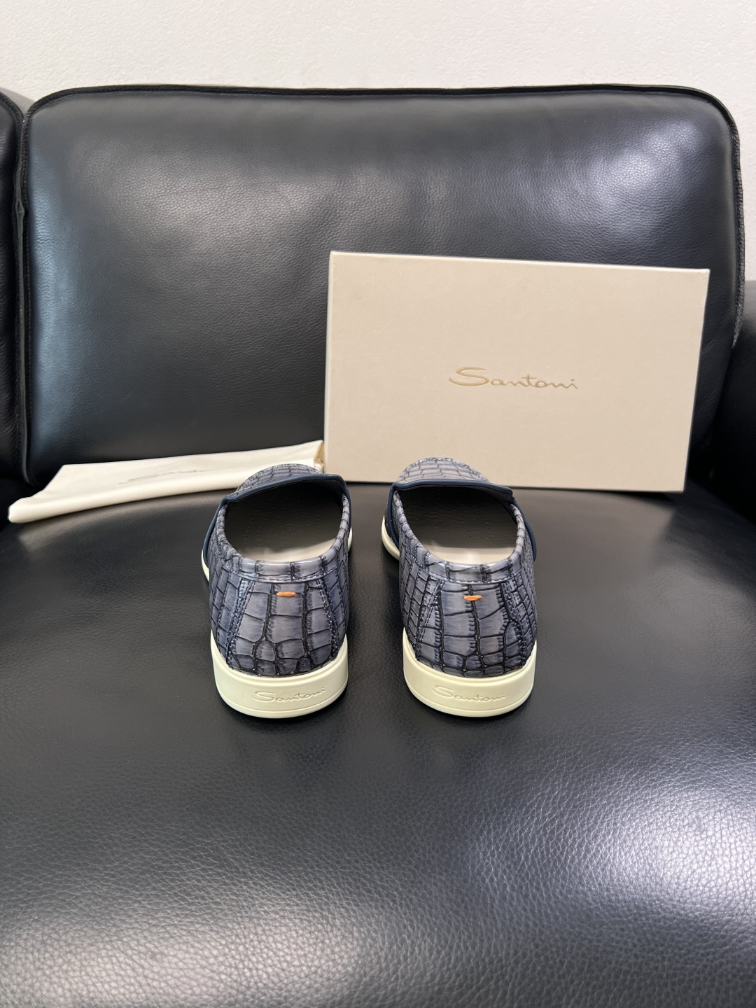 ⚠️只换码不退⚠️    Santoni  高品质    顶级工艺品  圣东尼  专柜新品同步，鞋面意大