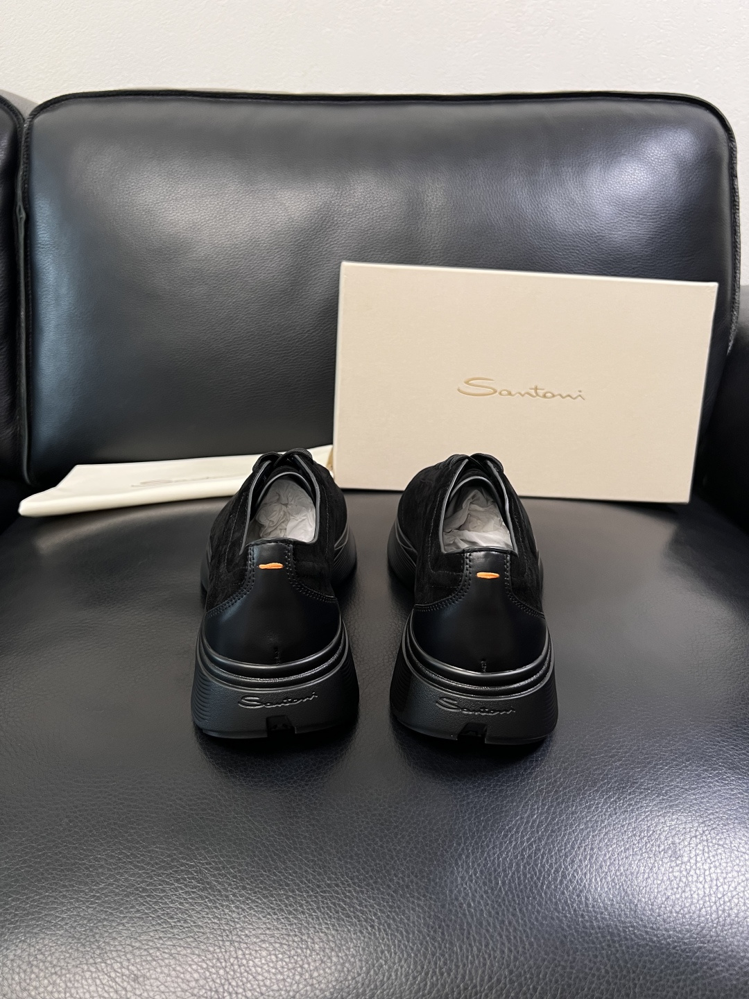 ⚠️只换码不退⚠️    Santoni  高品质    顶级工艺品  圣东尼  专柜新品同步，鞋面意大