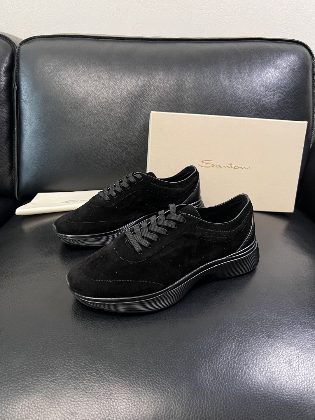 ⚠️只换码不退⚠️    Santoni  高品质    顶级工艺品  圣东尼  专柜新品同步，鞋面意大