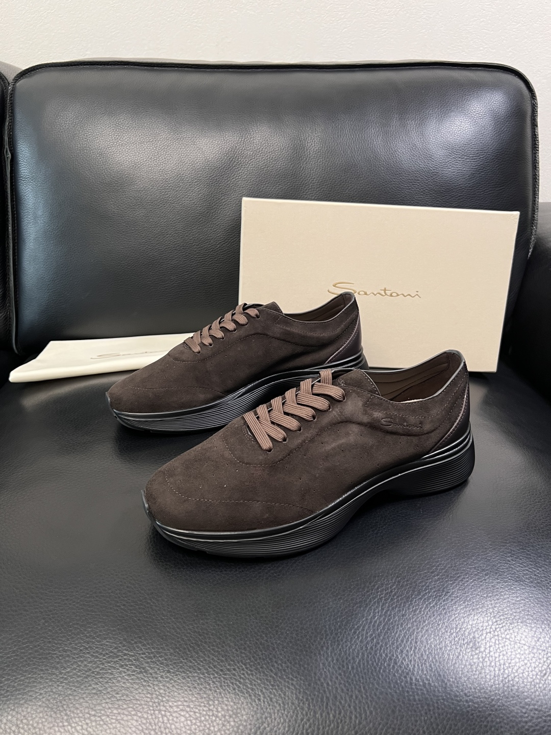 ⚠️只换码不退⚠️    Santoni  高品质    顶级工艺品  圣东尼  专柜新品同步，鞋面意大