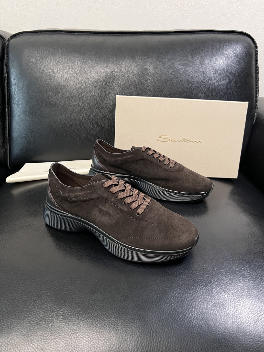 ⚠️只换码不退⚠️    Santoni  高品质    顶级工艺品  圣东尼  专柜新品同步，鞋面意大