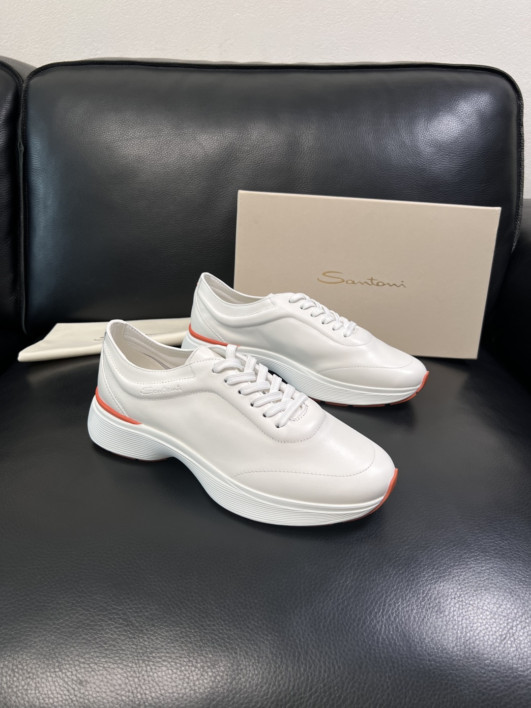 ⚠️只换码不退⚠️    Santoni  高品质    顶级工艺品  圣东尼  专柜新品同步，鞋面意大