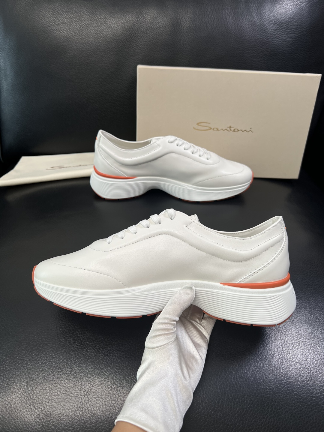 ⚠️只换码不退⚠️    Santoni  高品质    顶级工艺品  圣东尼  专柜新品同步，鞋面意大