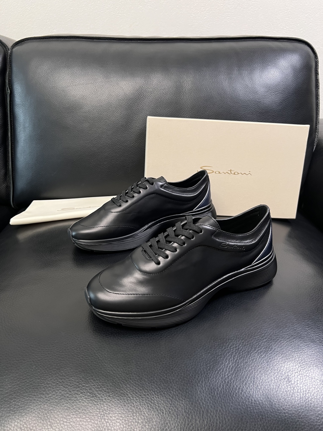 ⚠️只换码不退⚠️    Santoni  高品质    顶级工艺品  圣东尼  专柜新品同步，鞋面意大