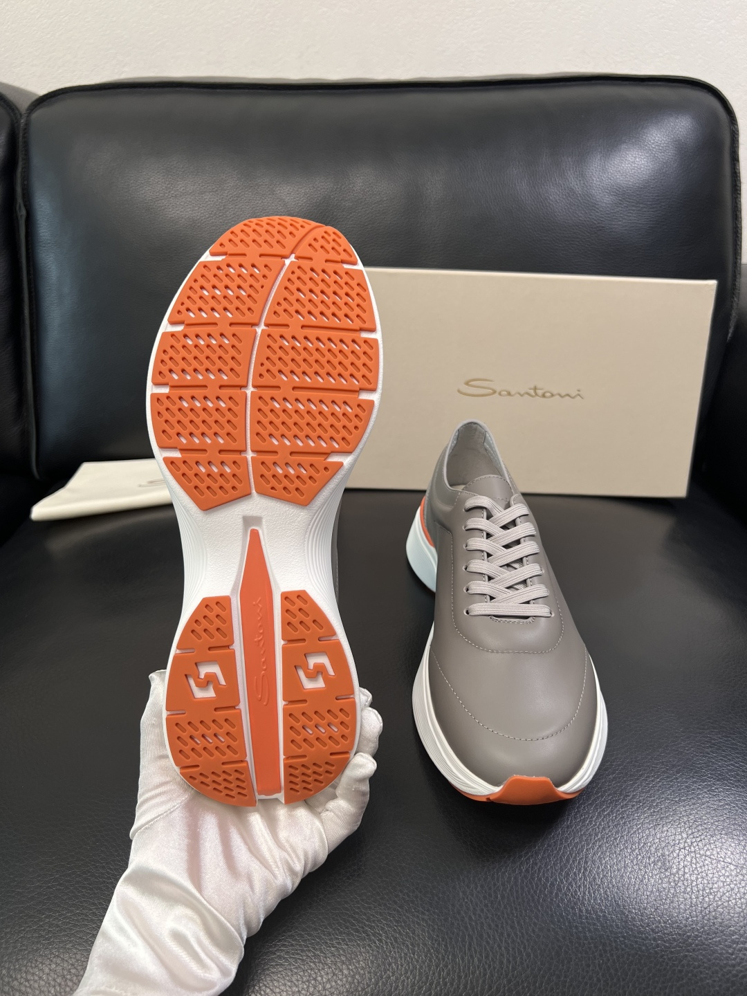 ⚠️只换码不退⚠️    Santoni  高品质    顶级工艺品  圣东尼  专柜新品同步，鞋面意大