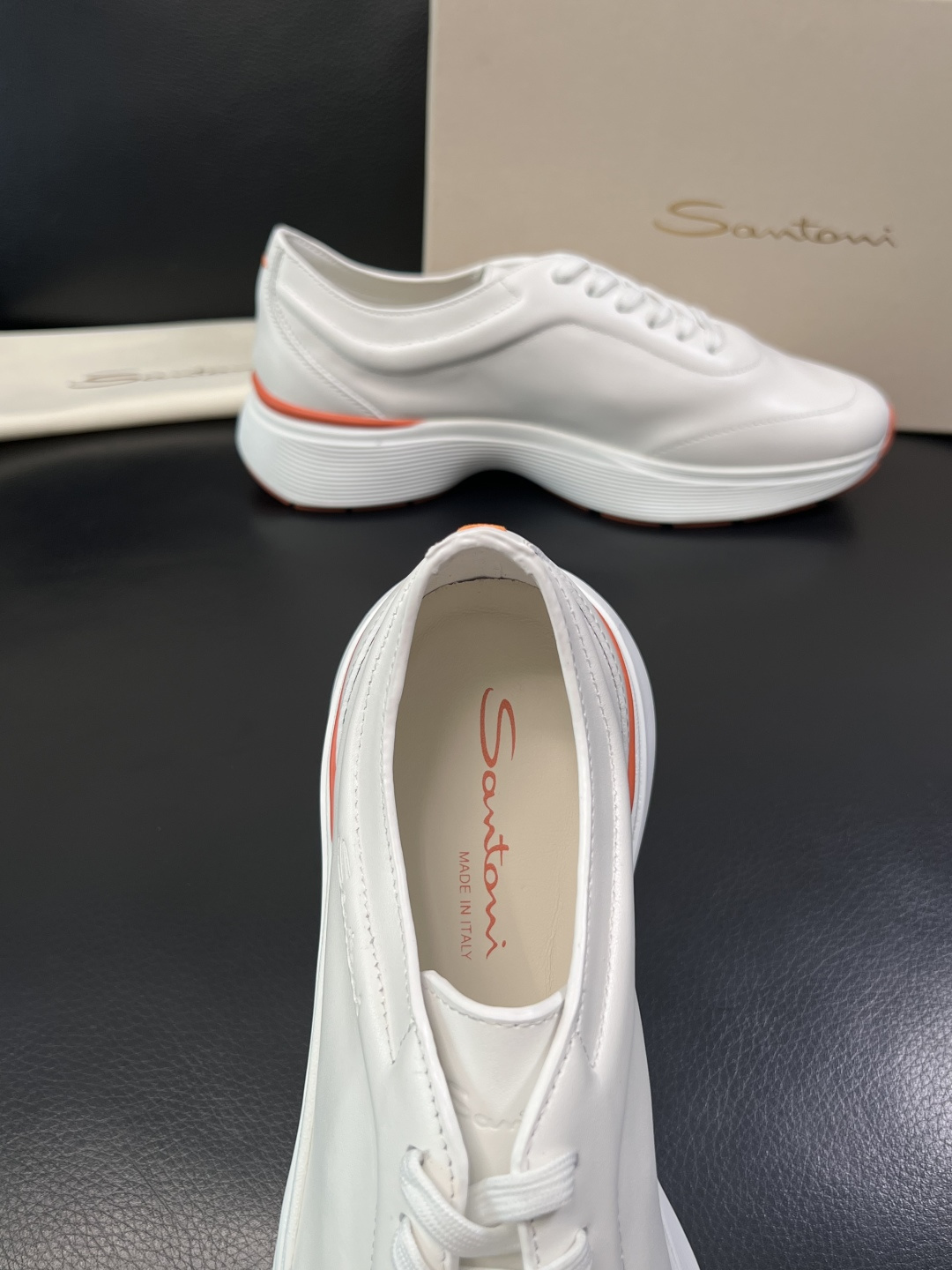⚠️只换码不退⚠️    Santoni  高品质    顶级工艺品  圣东尼  专柜新品同步，鞋面意大