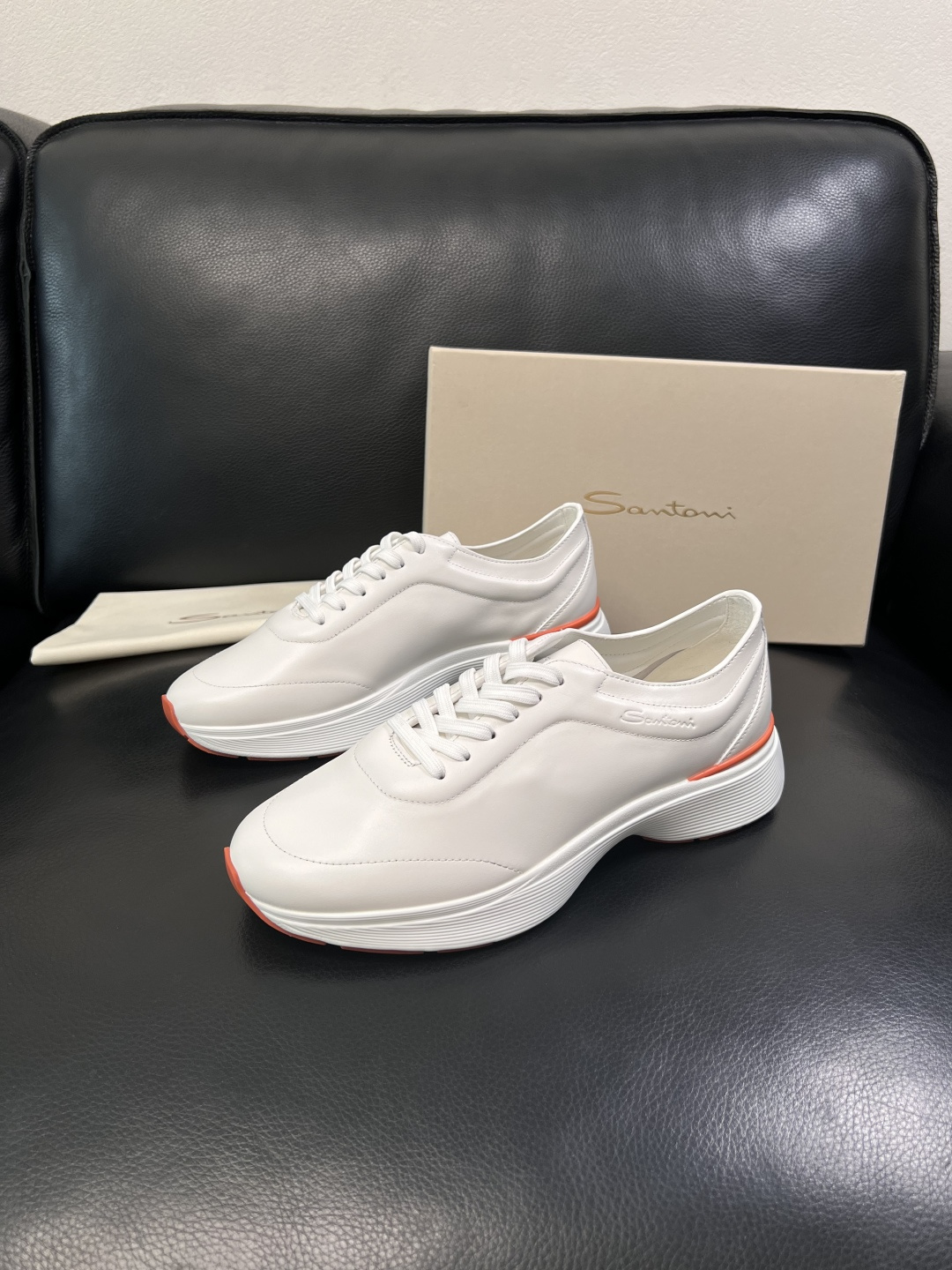 ⚠️只换码不退⚠️    Santoni  高品质    顶级工艺品  圣东尼  专柜新品同步，鞋面意大