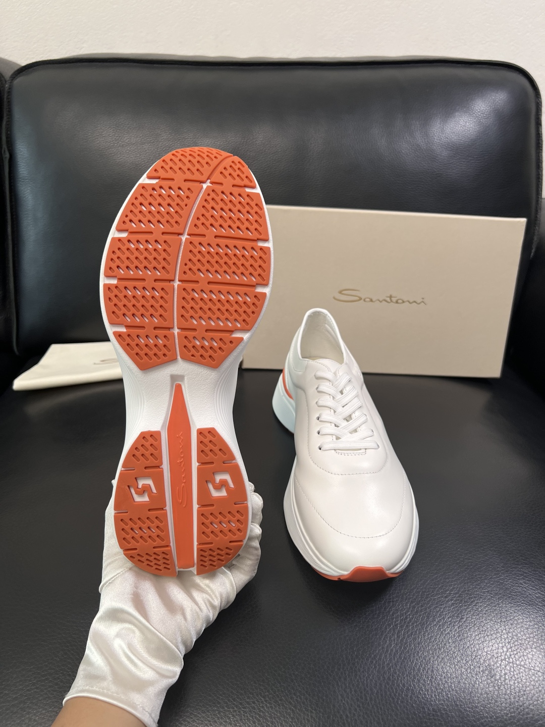 ⚠️只换码不退⚠️    Santoni  高品质    顶级工艺品  圣东尼  专柜新品同步，鞋面意大